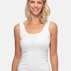 POMPADOUR Unterhemd / Tanktop 5er Pack – Organic Cotton Weiß 9