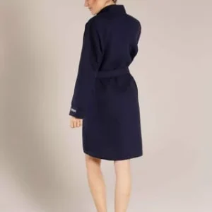 Budget 🌟 TAUBERT Damen Kurz-Kimono Länge 100cm Navy ❤️ 10