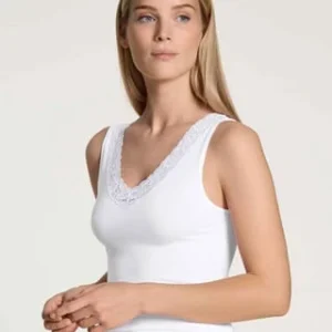 CALIDA Damen Tank-Top Natural Comfort Weiss 9