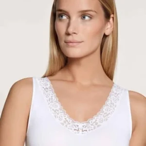 CALIDA Damen Tank-Top Natural Comfort Weiss 15