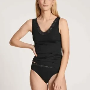 CALIDA 12652 DAMEN Top Ohne A, 992 SCHWARZ, XS 992 SCHWARZ 15