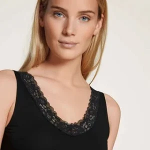 CALIDA 12652 DAMEN Top Ohne A, 992 SCHWARZ, XS 992 SCHWARZ 17