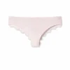 Auslauf 💯 SCHIESSER Damen Slip – Brazil-Slip, Modal And Lace, Jersey Mit Spitze, Einfarbig Rosa ❤️ 5