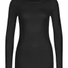 HANRO Unterhemd, Für Damen 0019/ BLACK 19
