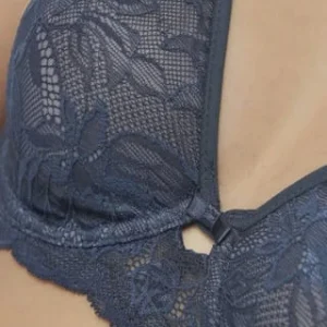 Triumph Amourette Charm Bügel-BH, Blütenspitze, Schleife, Für Damen BLUE NIGHTS 9