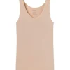 SCHIESSER Seamless Light Unterhemd, V-Ausschnitt, Für Damen C4 410 NUDE 19