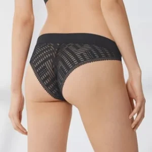 Sloggi Unterhose, Slip, Spitze, Für Damen Schwarz 10