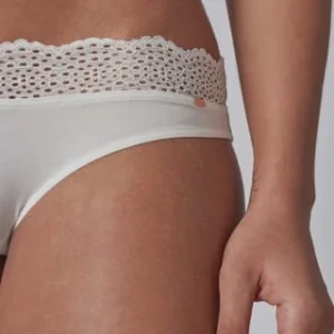 SKINY® Slip, Spitze, Uni, Für Damen 7608 IVORY 9