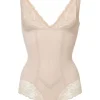 MAGIC BODYFASHION® Super Control Body, Netzmaterial, Uni, Für Damen LATTE 17