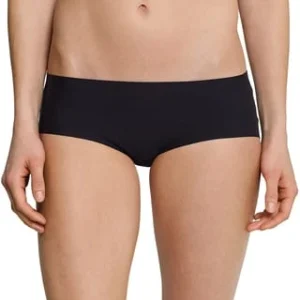 SCHIESSER Invisible Cotton Pantys, Uni, Für Damen Schwarz 14