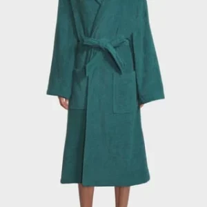 Großhandel 🧨 EGERIA® Bademantel “Conny”, Aufgesetzte Taschen, Kapuze, Für Damen 467 NIGHT GREEN 🧨 7