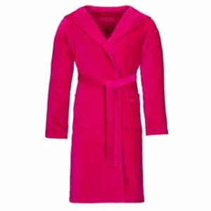 Blitzangebot 🔔 VOSSEN® Bademantel Unisex Kurzmantel Mit Kapuze Texas Cranberry – 377 Rosa ⭐ 7