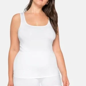 Sheego Tanktop Weiß 15