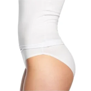 Bamboo Basiscs© Damen Tank Top ANNA, 2er Pack – Unterhemd, Rundhals, Single Jersey Weiß 12