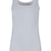 SKINY® Essentials Unterhemd, Baumwoll-Stretch, Für Damen 0500 WHITE 22