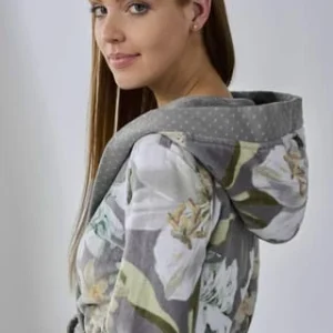 Am billigsten 😍 ESSENZA Bademantel Perri Rosalee Grau 🎁 14