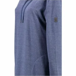 Auslauf ⭐ Cawö Hoodies Damen Kapuze Homewear Hoodie 818 Denim – 11 Blau 😉 12