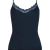 Mey Luise Unterhemd, Verstellbare Träger, Spitze, Für Damen 408 NIGHT BLUE 11
