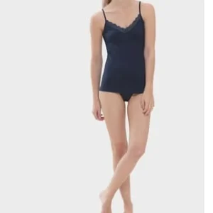 Mey Luise Unterhemd, Verstellbare Träger, Spitze, Für Damen 408 NIGHT BLUE 15